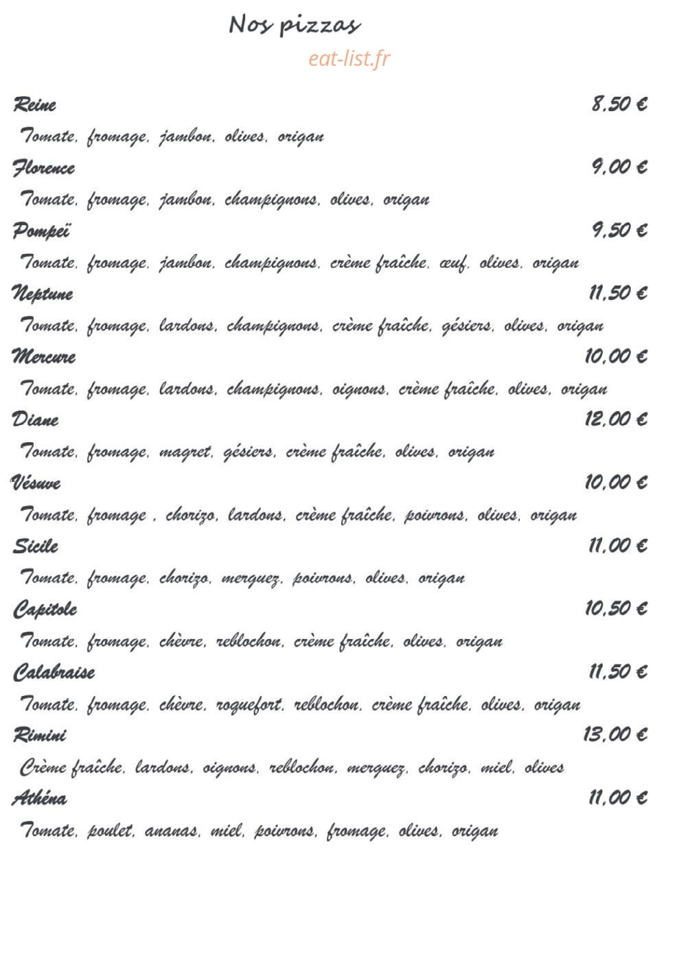 Le Rialto — carte page 2