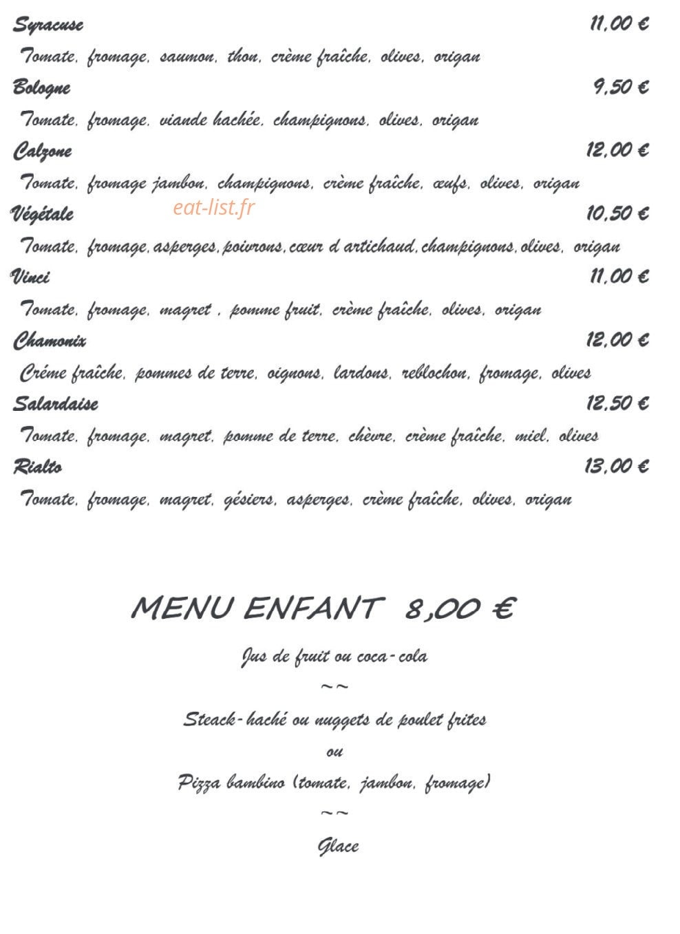 Le Rialto — carte page 3