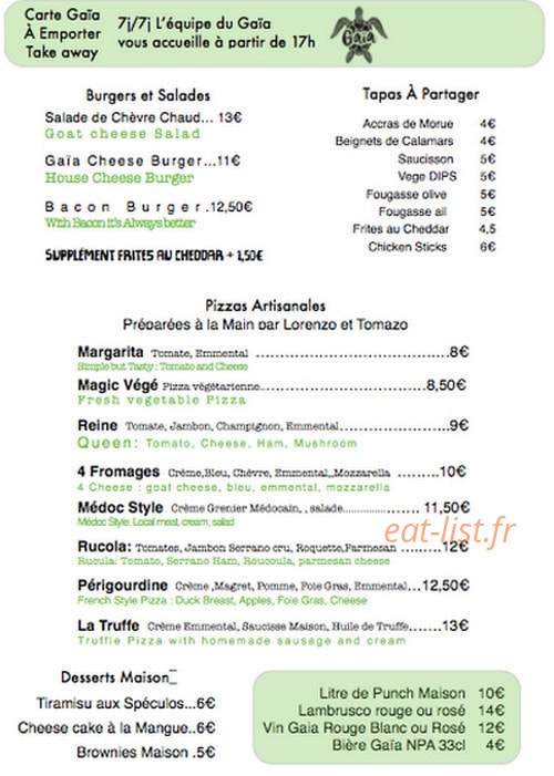 Le Gaïa du Chm — carte page 1