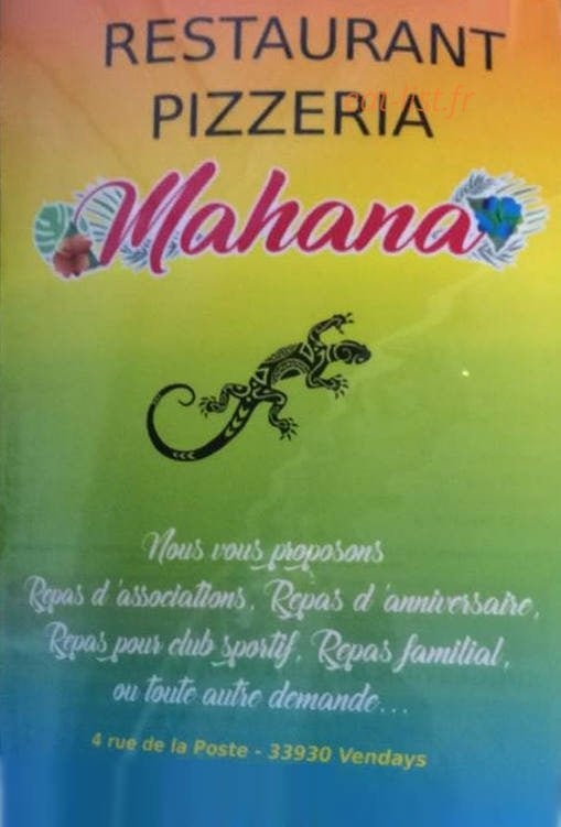 Mahana — carte page 1