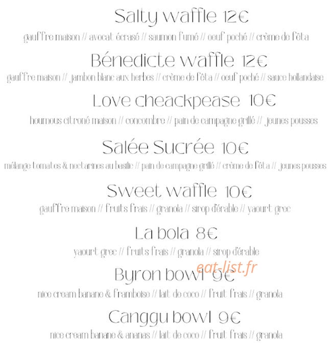 Salty — carte page 1