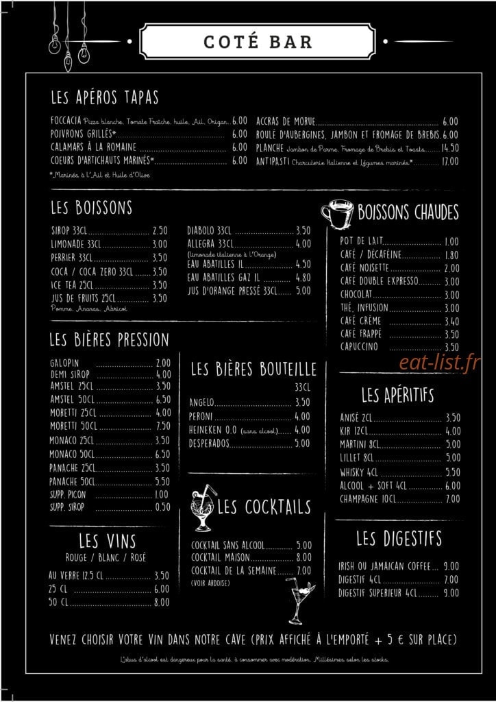 La Casa Piquey — carte page 2