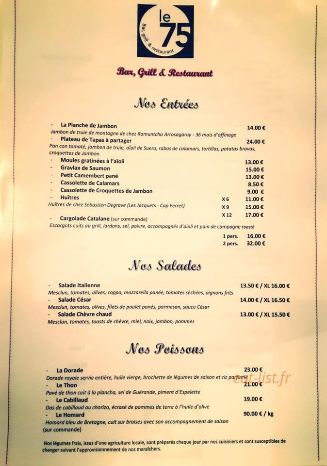 Le 75 — carte page 3