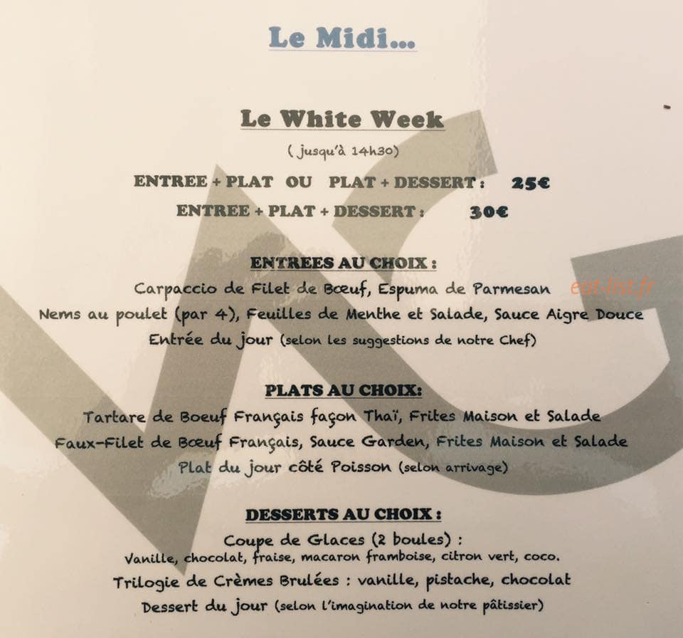 White Garden — carte page 1