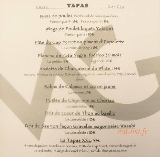 White Garden — carte page 3