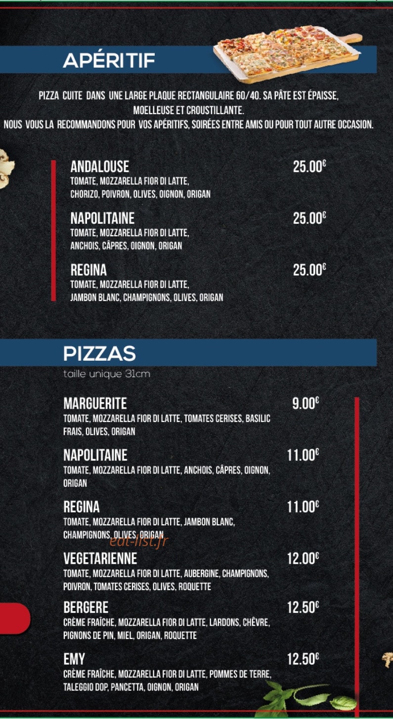Ritchi Pizz' — carte page 2