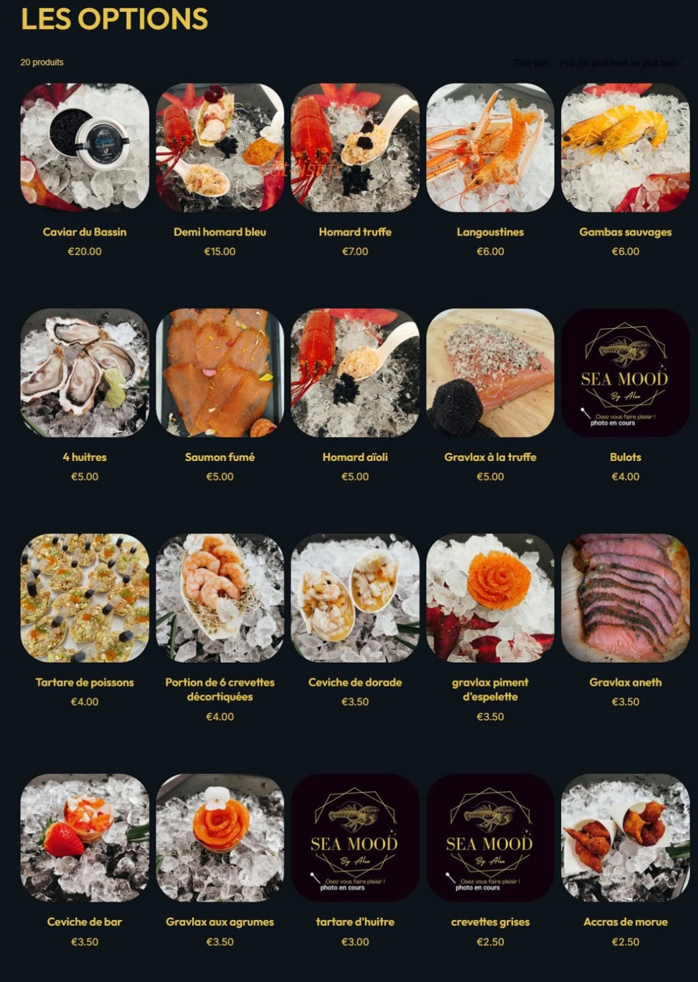Sea mood — carte page 1