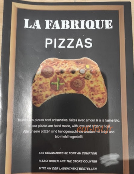 La Fabrique — carte page 1