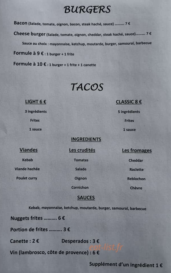 Le Palerme — carte page 3