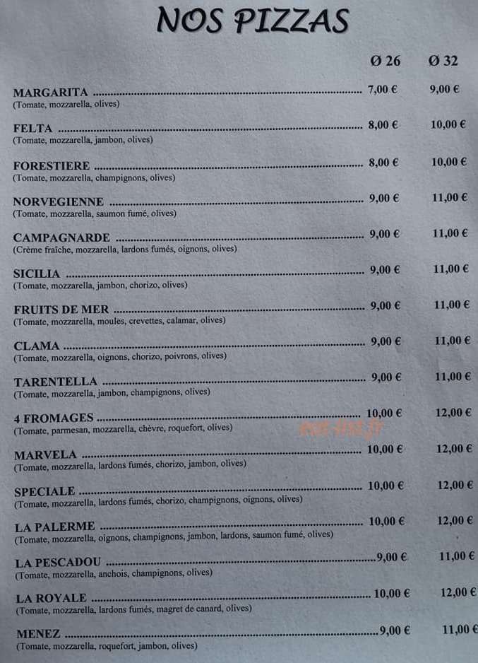 Le Palerme — carte page 1