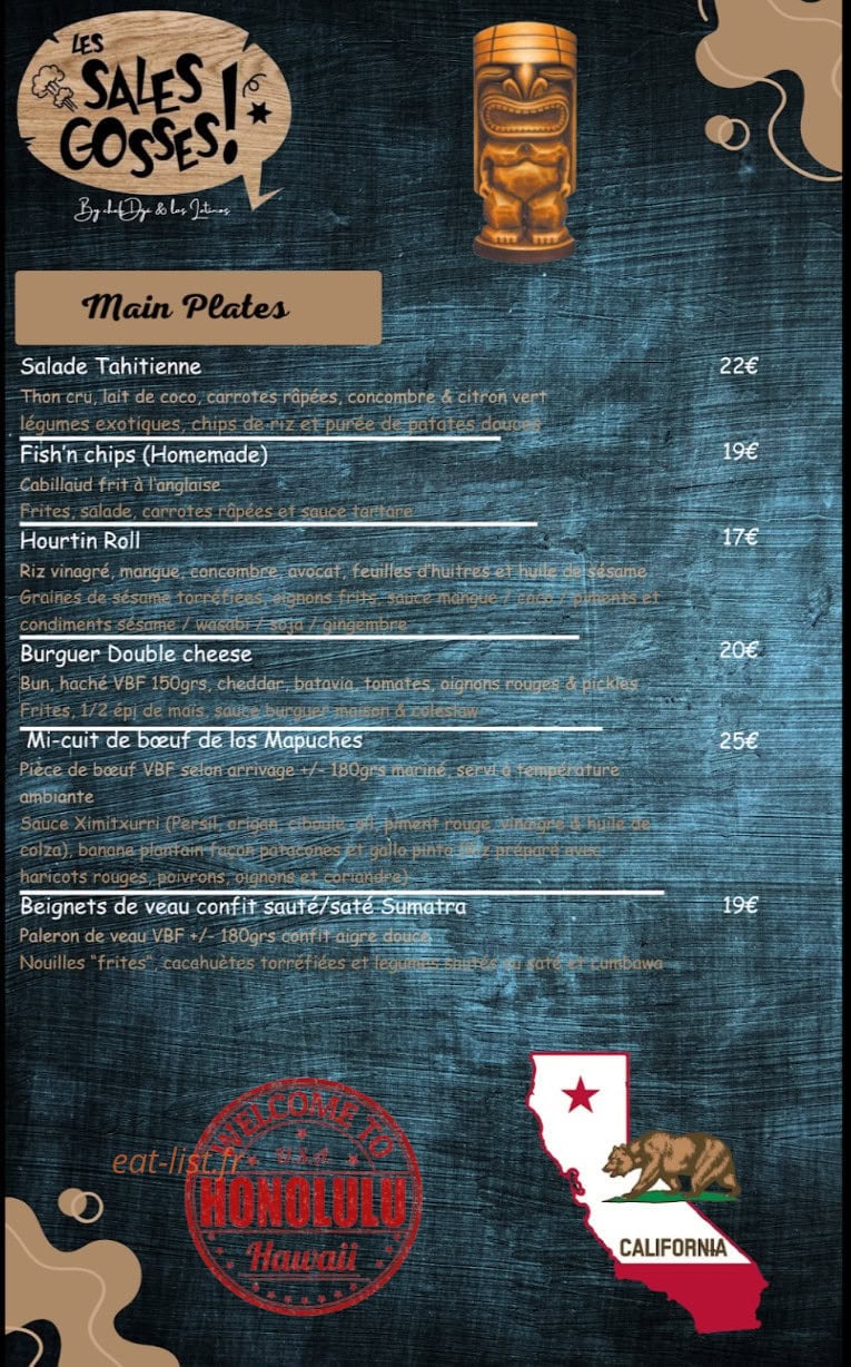 Les Sales Gosses — carte page 3