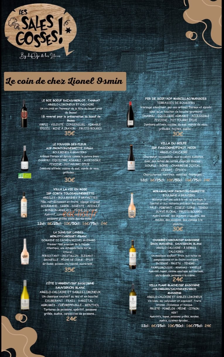 Les Sales Gosses — carte page 5
