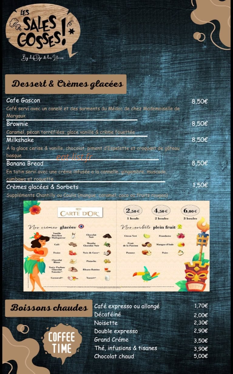 Les Sales Gosses — carte page 2