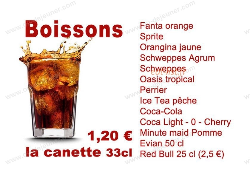 Allo Saveurs — carte page 4