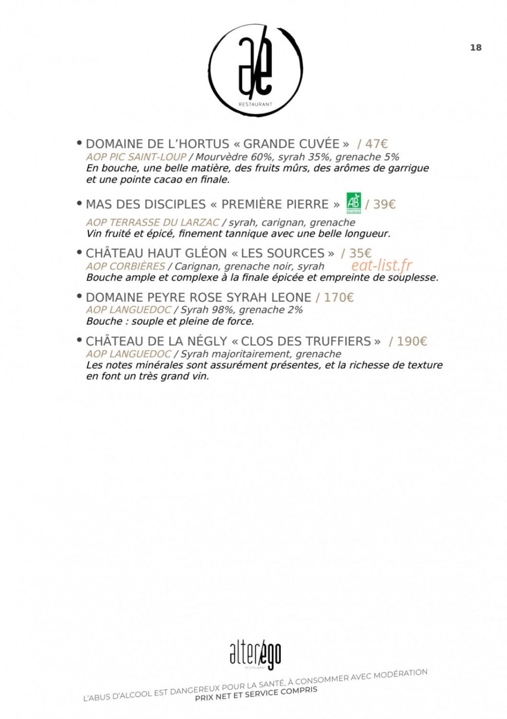 Alter ego — carte page 21