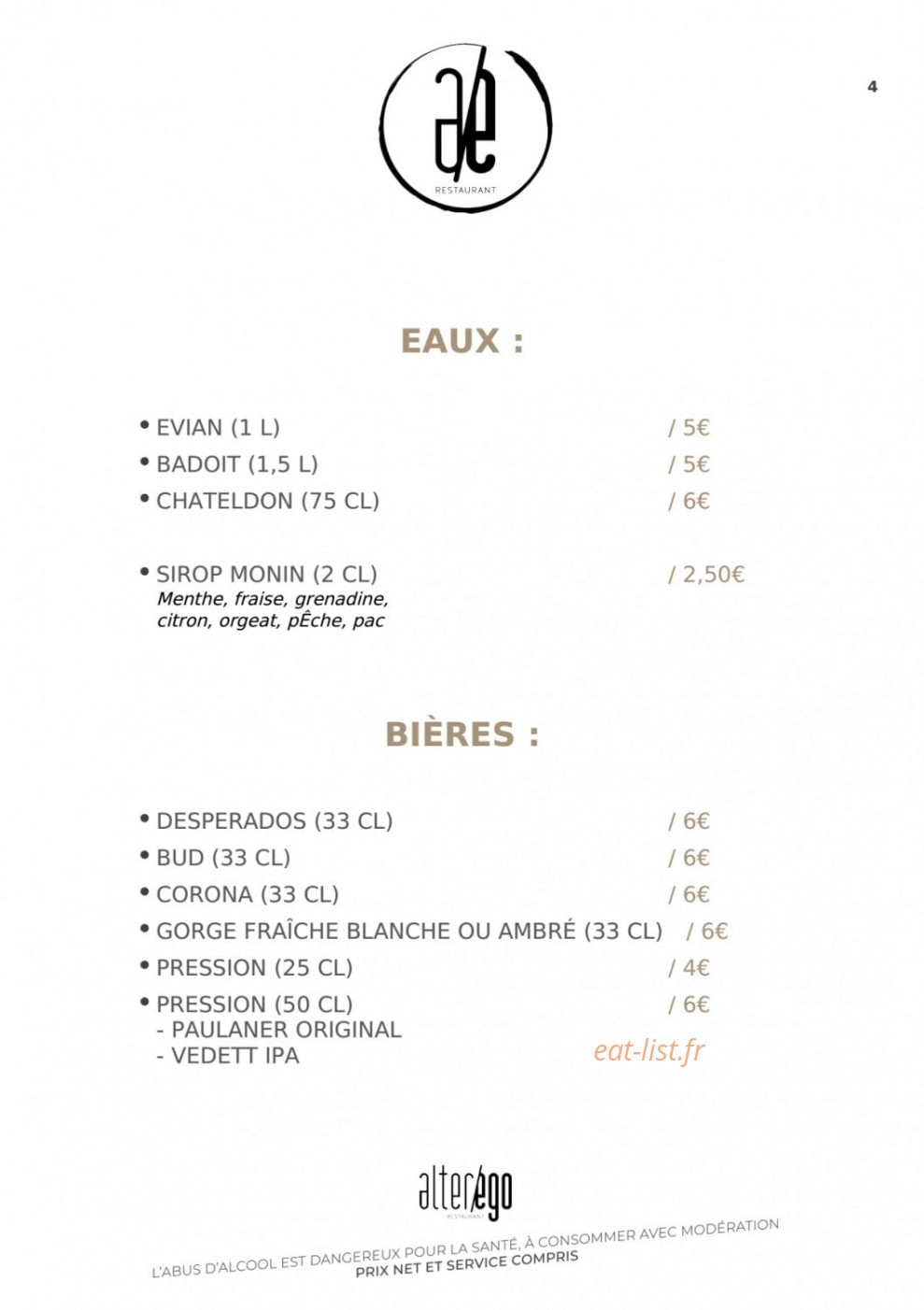 Alter ego — carte page 7