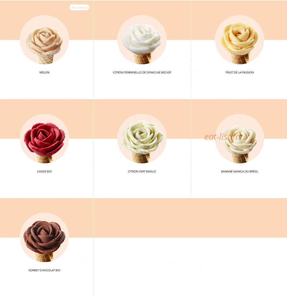Amorino — carte page 2
