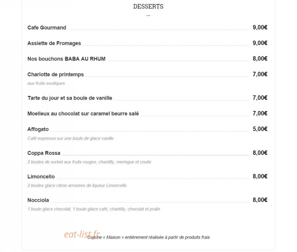 Angus & Bacchus — carte page 3