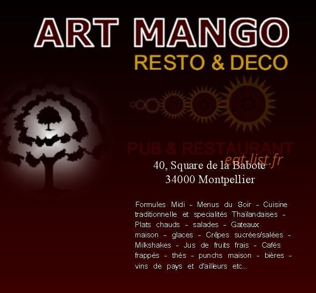 Art Mango — carte page 1