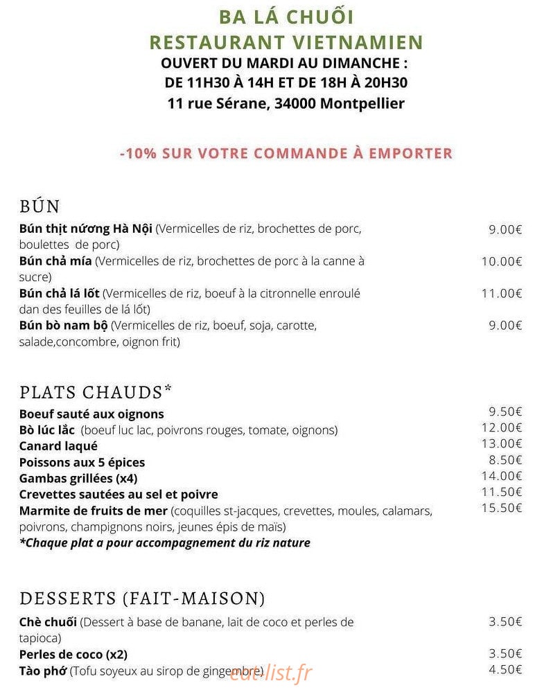 Ba La Chuoi — carte page 2