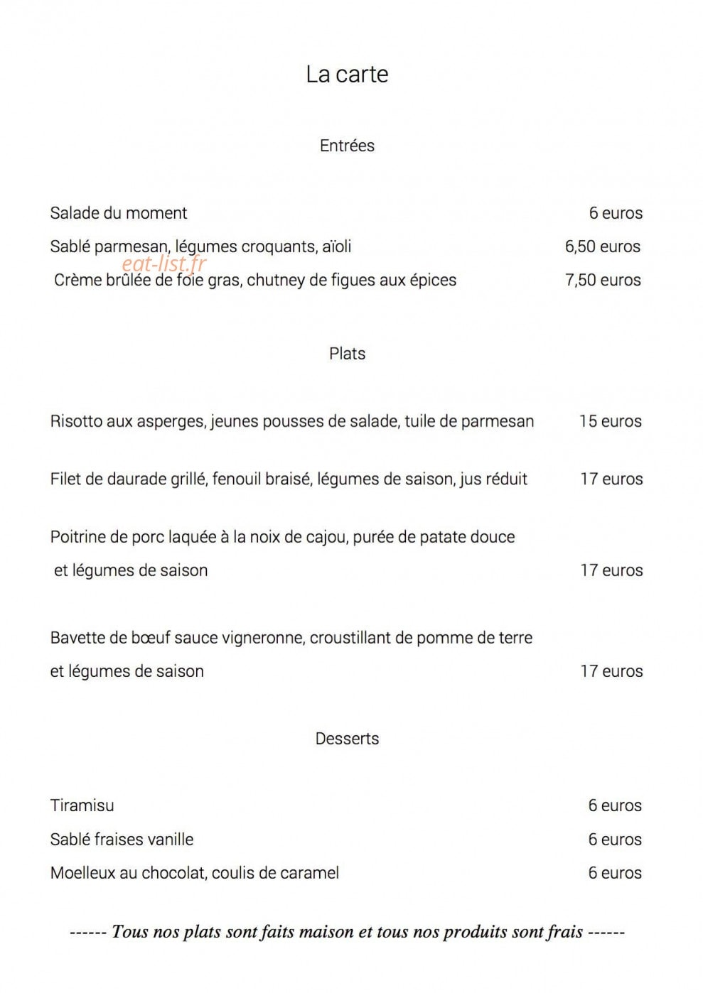 Balthazar — carte page 1