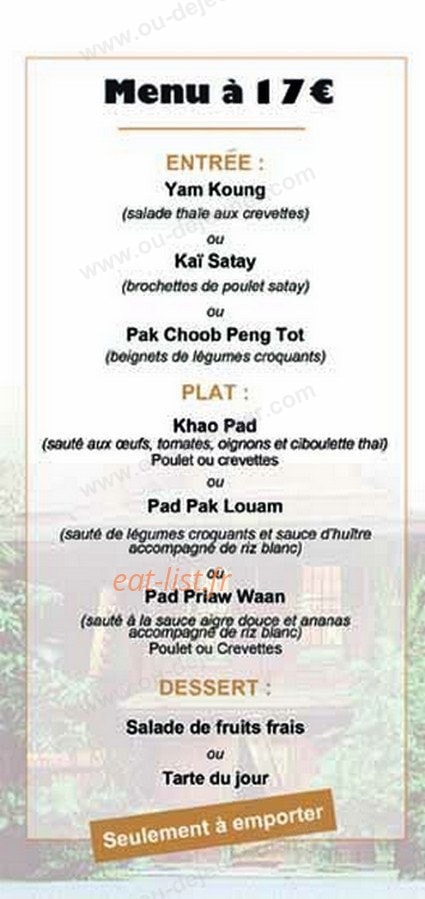 Ban Thai — carte page 5