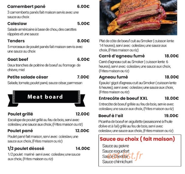 Barbecue time — carte page 3