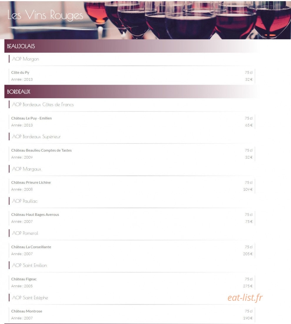 Bg by l'Endroit — carte page 3