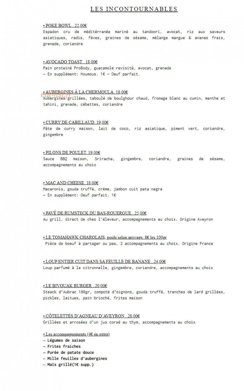 Bivouak — carte page 2