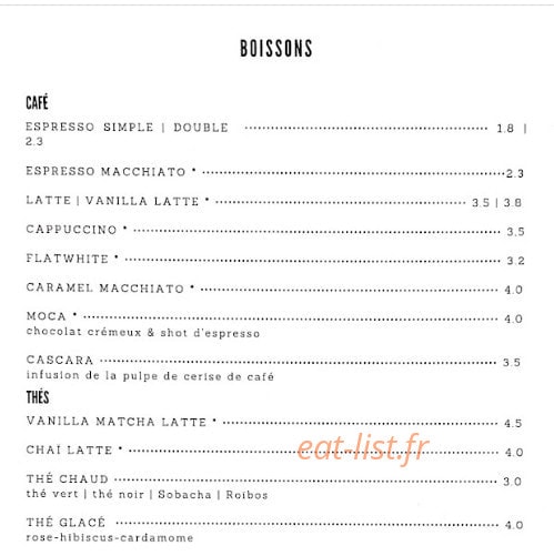 Blend — carte page 2