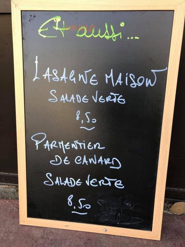 Brasserie Lepic — carte page 3