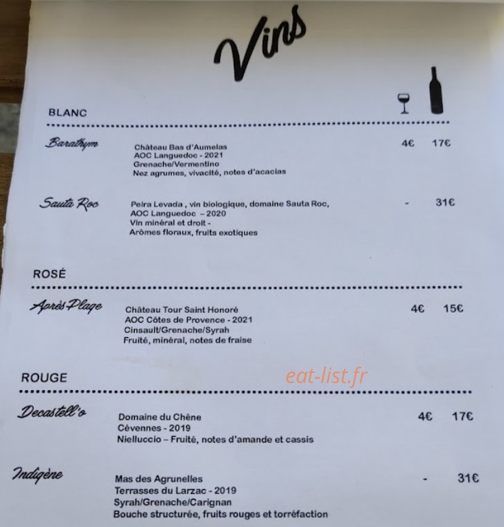 Bravo Babette — carte page 2