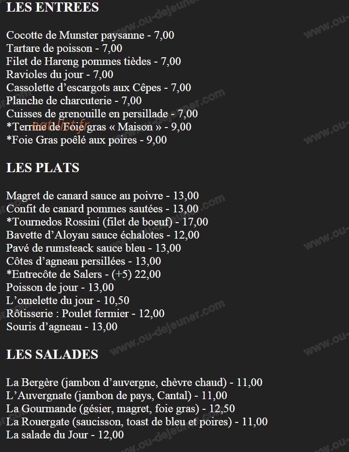 Café Léon à Montpellier - menu et photo