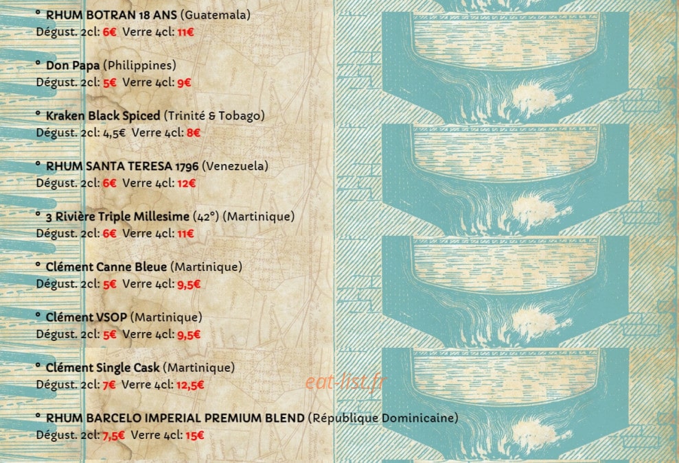 Casa Cubana — carte page 10