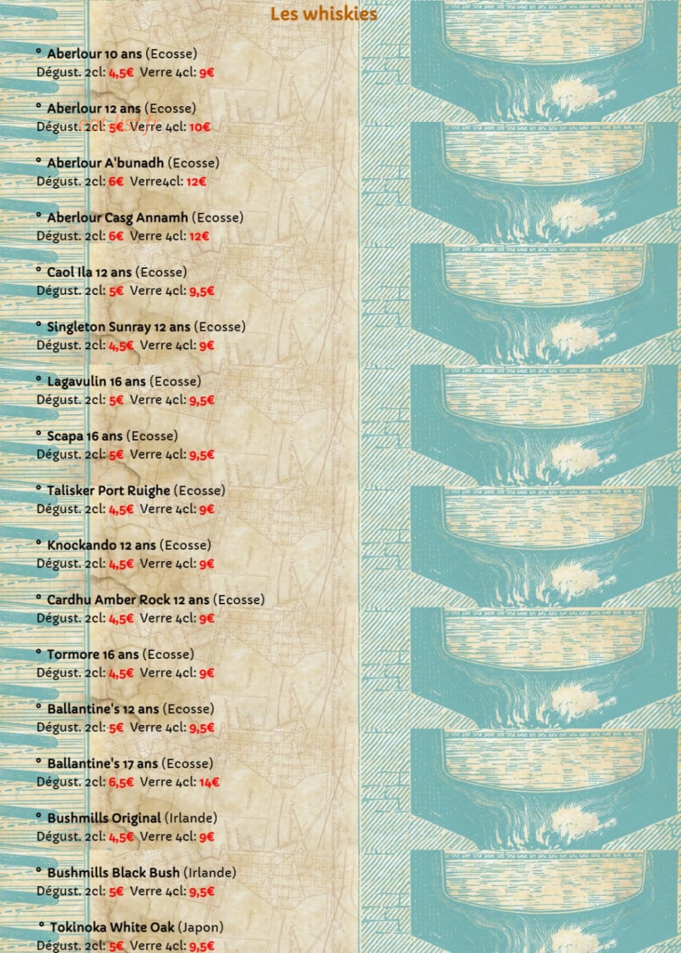 Casa Cubana — carte page 11