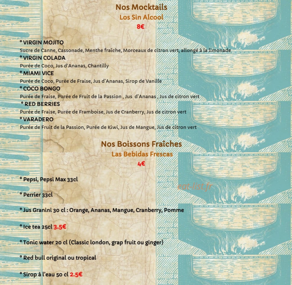 Casa Cubana — carte page 5