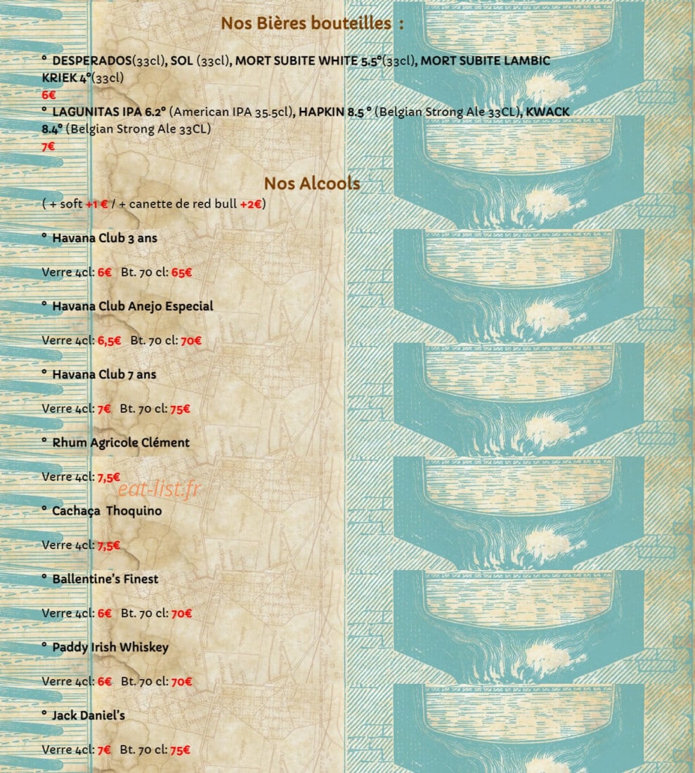 Casa Cubana — carte page 7
