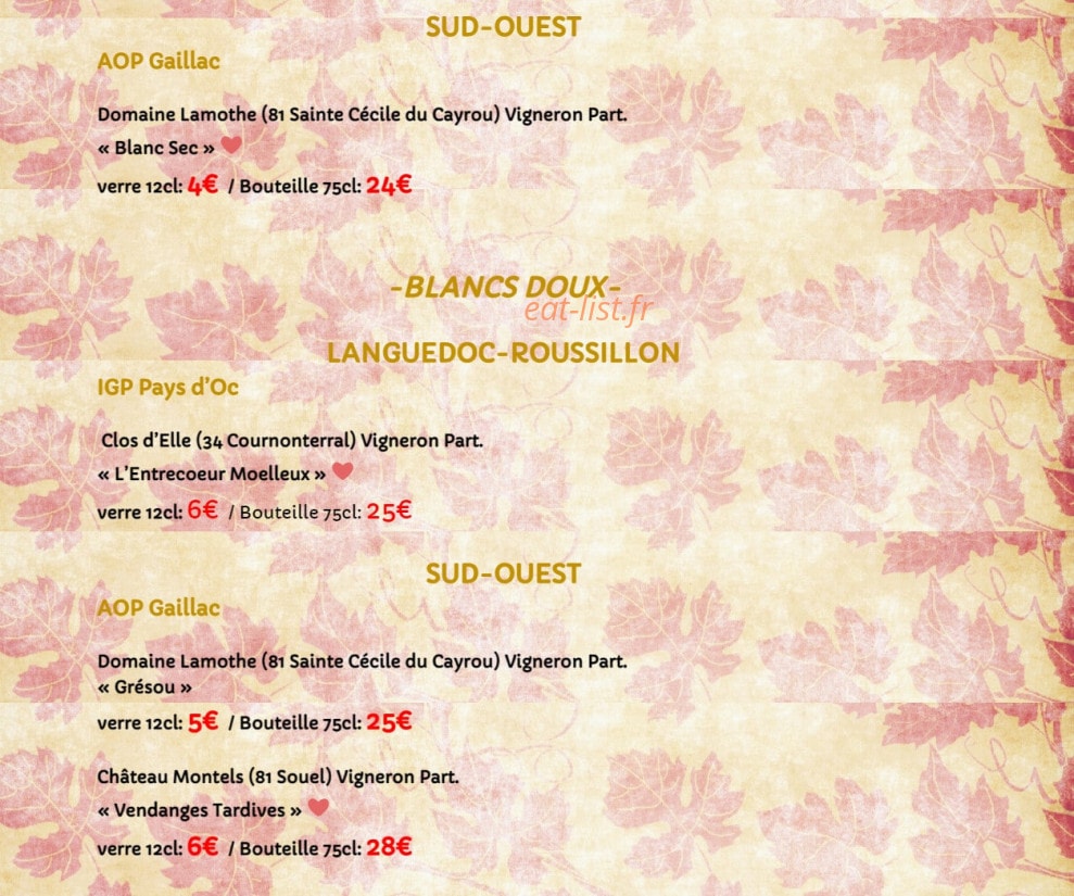 Casa Cubana — carte page 13