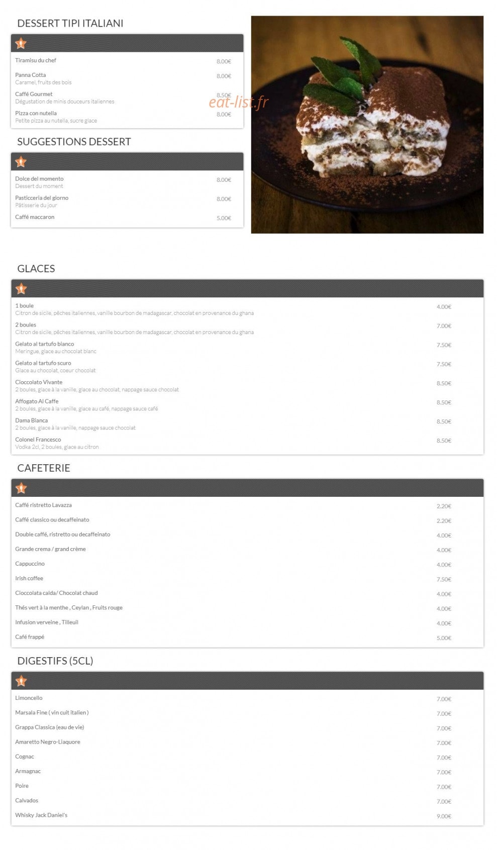 Casa Di Giorgio — carte page 5