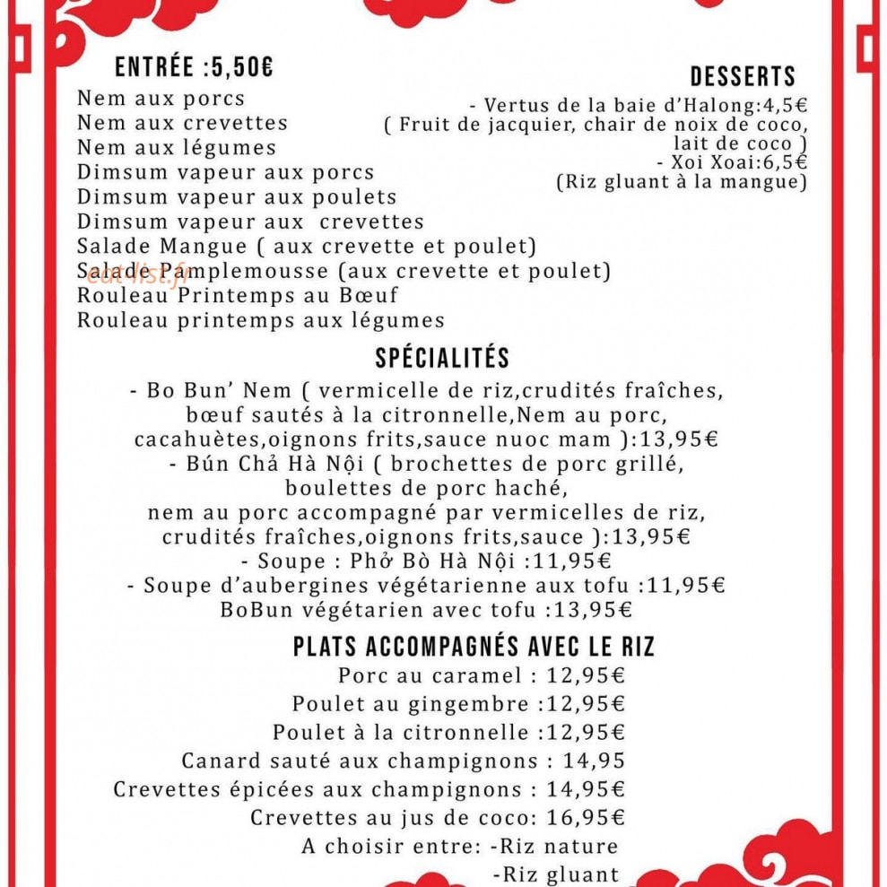 Ché Lys — carte page 1