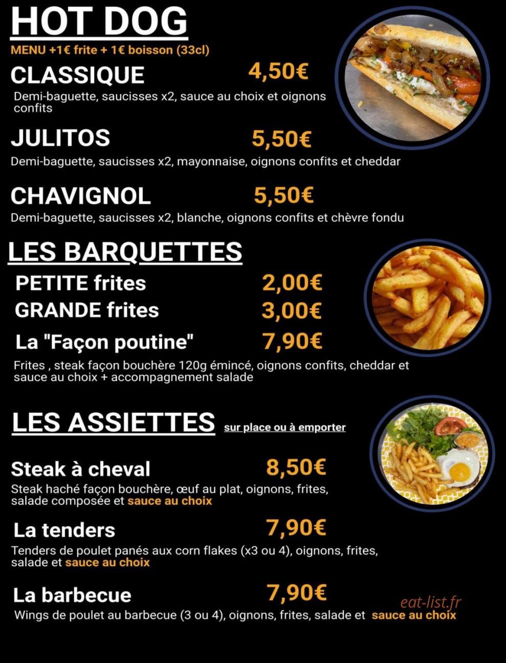 Chez Alex — carte page 6