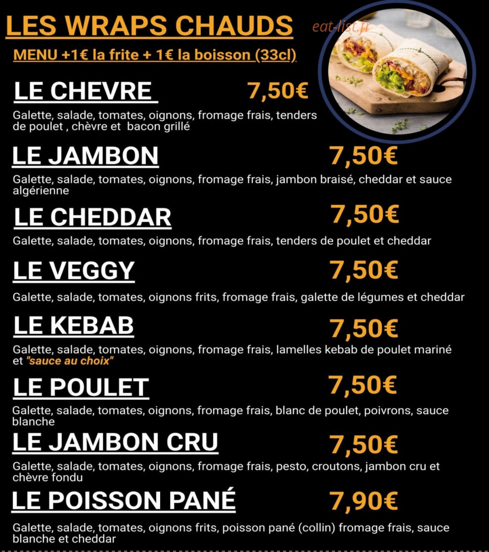 Chez Alex — carte page 4