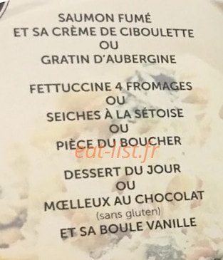 Chez Felix — carte page 3