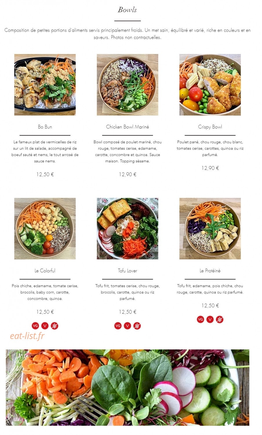 Chez Oopie — carte page 4