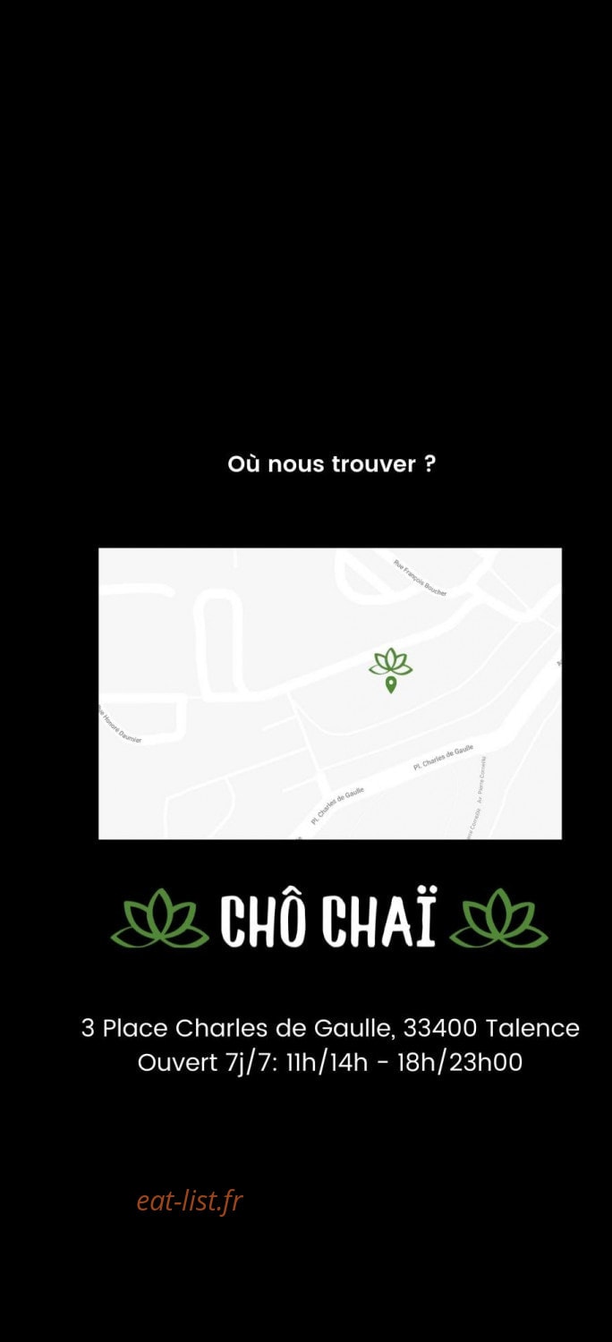 Chô Chaï — carte page 4