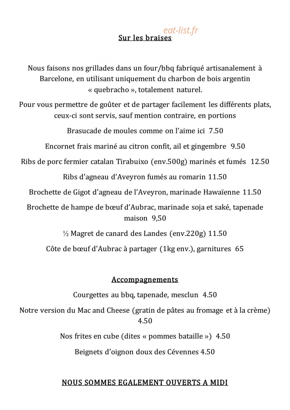 Comme un Dimanche Sous le Figuier — carte page 2