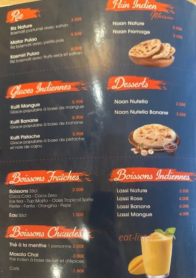 Cook & spicy — carte page 3