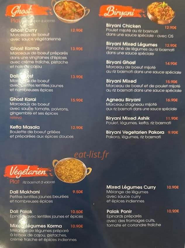 Cook & spicy — carte page 2
