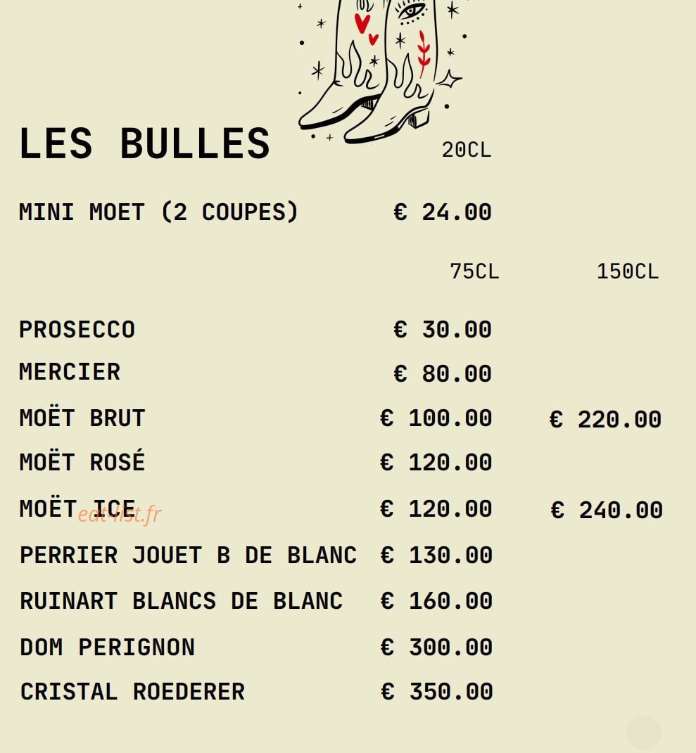 Coyot Bar — carte page 13