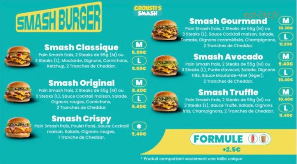 Crousti’s smash — carte page 1